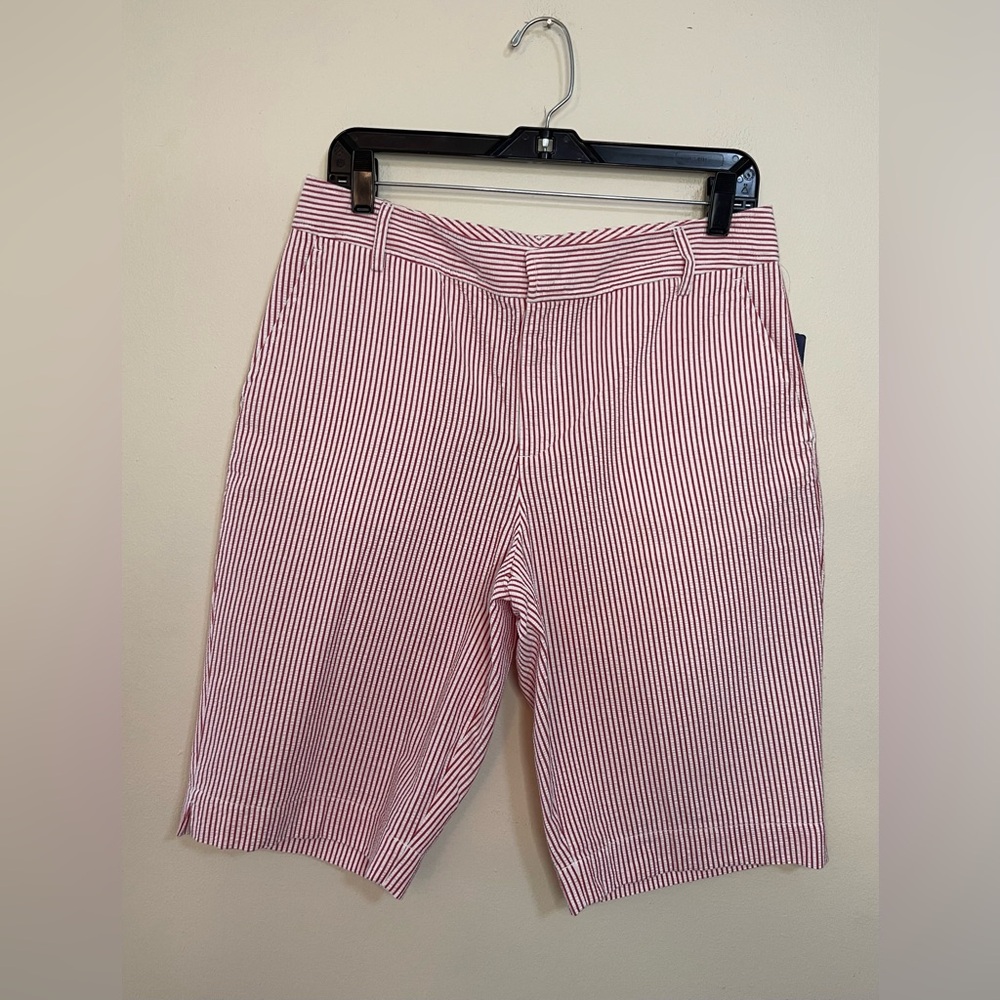 Chaps Women’s Casual Bermuda Striped Size 8. NWT - Picture 14 of 17